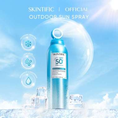 SKINTIFIC Outdoor Sun Spary 360° Spary Sunscreen Mist Sunblock 250ml