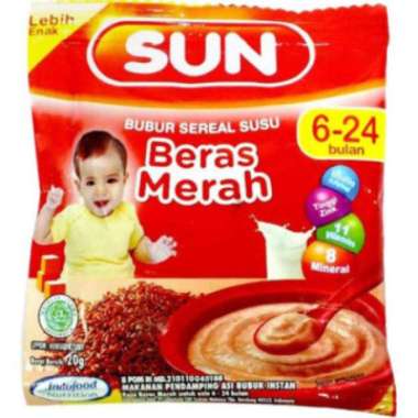 Bubur Bayi Sun 6+ Beras Merah