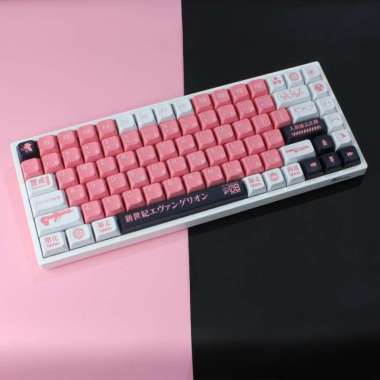 KEYCAPS PBT EVANGELION 08 XDA PROFILE SUBLIM MECHANICAL KEYBOARD