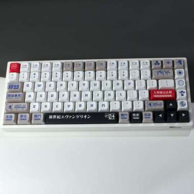 KEYCAPS PBT EVANGELION 04 XDA PROFILE SUBLIM MECHANICAL KEYBOARD