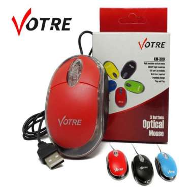 Mouse Kabel USB Votre Advance KM-309 Optical Original Votre
