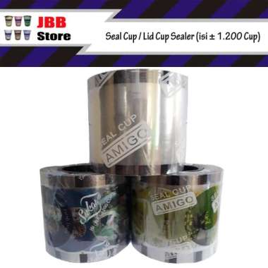 Lid Cup Sealer / Seal Cup Besar Motif Kartun