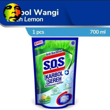 SOS karbol wangi sereh 700
