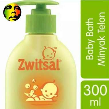 Zwitsal baby bath minyak telon 300ml