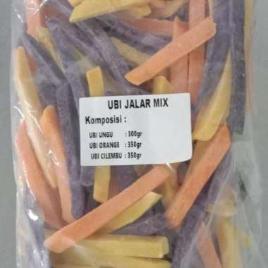 Frozen Mix Sweet Potato Ubi Orange Ungu Cilembu 1 kg