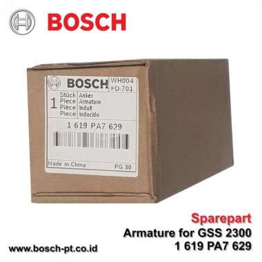 Original Anker / Armature for Bosch GSS 2300 PN 1 619 PA7 629