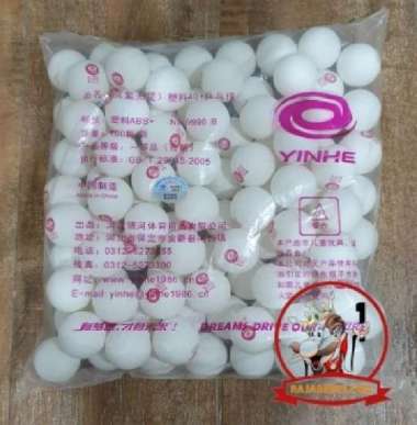 Bola Yinhe Training Ball ABS+ 100pcs - Bola Banyak Latihan Pingpong