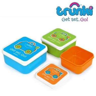 Trunki Snack Pots Kotak Bekal Anak Blue