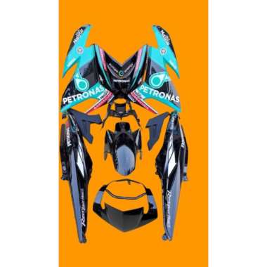 body mx king monster - body mx king petronas - body mx king set hld - body kit mx black petronas