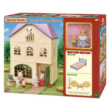 Mainan Koleksi Sylvanian Families Wisteria Terrace Gift Set
