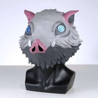 Verish TOL-52 topeng kimetsu no yaiba inosuke pig mask latex karet demon slayer