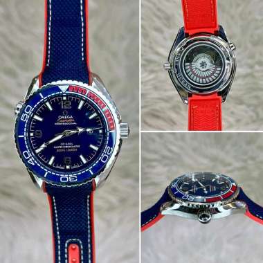 ⭐⭐⭐⭐⭐ Omega seamaster, Japan, metik,44 mm diameter jam tangan pria omega original