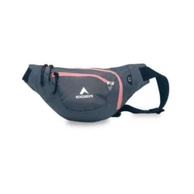 Tas Pinggang Eiger Crystalin 2A 3L Waist Bag Tas Selempang Outdoor Ori charcoal