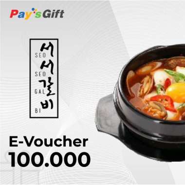E-Voucher SEO SEO GALBI Rp 100.000 SALE