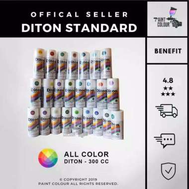 CAT SEMPROT DITON 300 CC warna stndrt