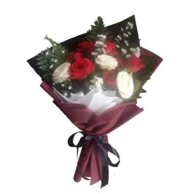 Bucket bunga wisuda hadiah wisuda bunga mawar fresh