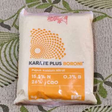 Pupuk Meroke KARATE PLUS BORONI mengandung Boron Nitrogen-Nitrat Kalsium REPACK