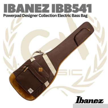 Ibanez IBB541 Powerpad Designer Collection Bass Guitar Bag - Tas Brown