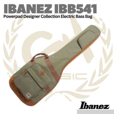 Ibanez IBB541 Powerpad Designer Collection Bass Guitar Bag - Tas Moss Green