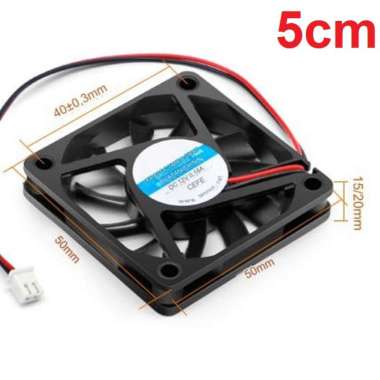 kipas pendingin 12V komputer mobil motor elektronika lainnya universal 12cm 9.2cm 8cm 7cm 6cm 5cm 4c