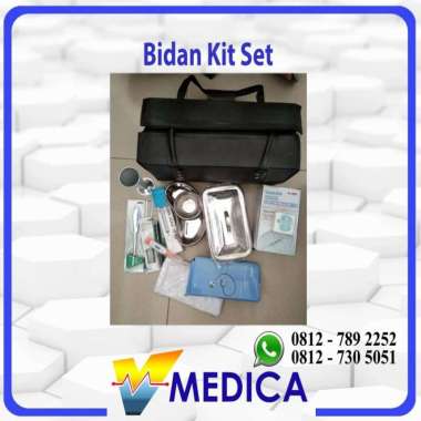 Bidan Kit Set / Alat Instrumen Perlengkapan Bidan set isi 25pcs