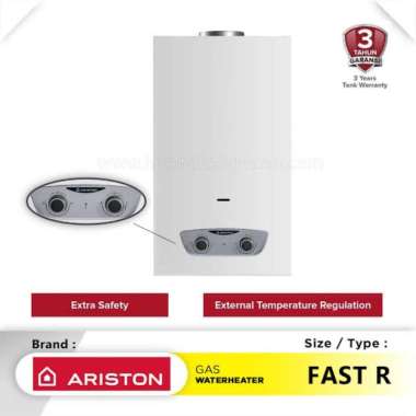 Ariston Water Heater Gas 5Liter Fast R ONM 5LPG IDN