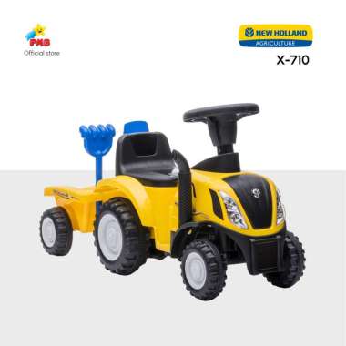 Mainan Anak Mobil New Holland T7 Tracktor X710 – PMB Toys Kuning