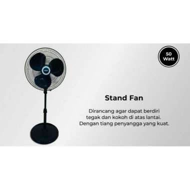 MIYAKO KAS-1607 STAND FAN / KIPAS ANGIN BERDIRI 16 inch MIYAKO KAS1607 / KIPAS ANGIN MIYAKO KAS 1607