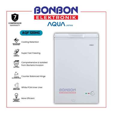 AQUA Chest Freezer 1 Door AQF 120 HC / AQF 120HC / AQF 120 100L