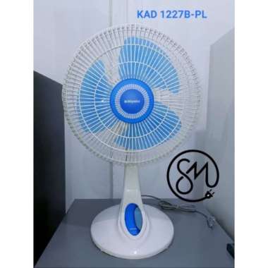 Kipas Angin Miyako KAD-1227 B PL 12 inch duduk 2in1 Grill Besi