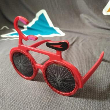 Bingkai Frame Kacamata Dewasa Acara Pesta Lucu Unik Sepeda