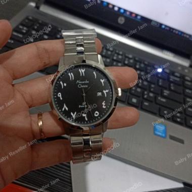 Jam Tangan Pria Alexandre Christie AC1007 AC 1007 Arab Black Original
