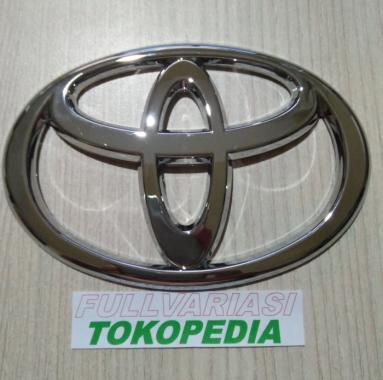 Emblem/logo Ganti Toyota Agya Depan Multicolor