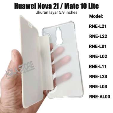 Flip Case Huawei Nova 2i / Huawei Mate 10 Lite ( Model: RNE-L21, RNE-L22, RNE-L01, RNE-L02, RNE-L11,
