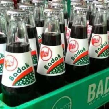 Botol badak kosong + krat