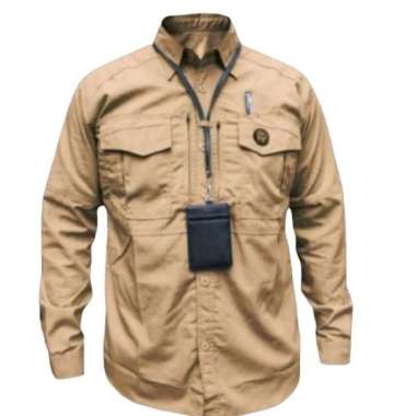 KEMEJA TACTICAL OUTDOOR KEMEJA LAPANGAN KEMEJA KOMUNITAS BAHAN RIPSTOP Hijau - XL