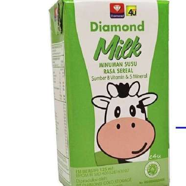 Promo Harga Diamond Milk UHT Sereal 125 ml - Blibli