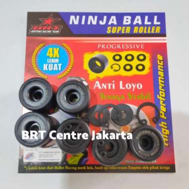 Super Roller BRT Ninja Ball ADV PCX Vario 125 150 Genio Spin Skywave TANPA TANG KLIP