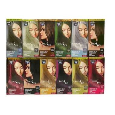 DIOSYS Pewarna Rambut Permanen dan Penetral (Bleaching) 100ml LIGHT ASH BLUE