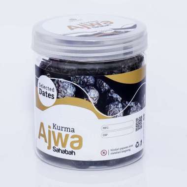 Kurma Ajwa Sahabah Premium/Kurma Ajwa Madina/Kurma Nabi/Ajwa Madina 7 butir