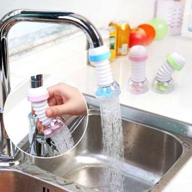 Sambungan Kran cuci Piring Shower Fleksibel Filter Air
