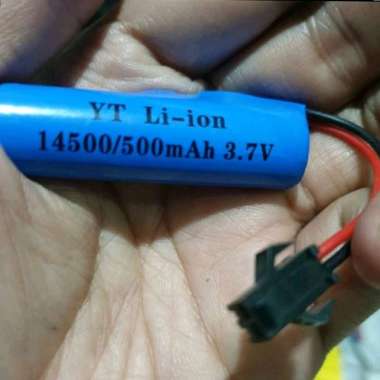 baterai socket AA 3.7 V Li-ion rechargeable / baterai mobil remote charge