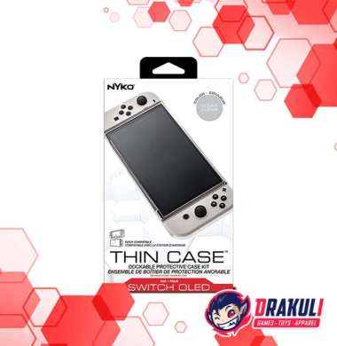 Nintendo Switch Nyko Thin Case Oled - Clear