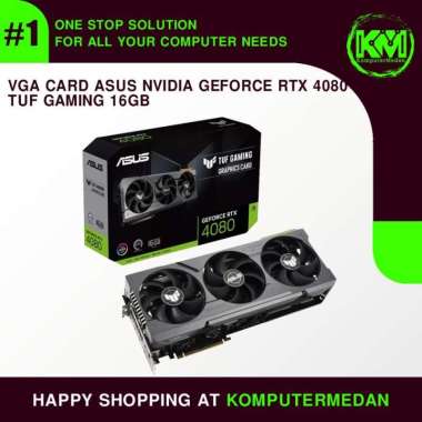 VGA CARD ASUS NVIDIA GEFORCE RTX 4080 TUF GAMING 16GB