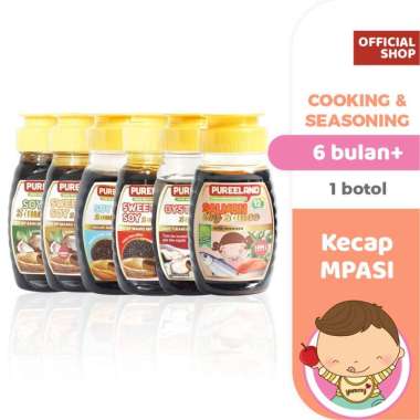 Pureeland Kecap MPASI Organik/ Mpasi Bayi Organik / Bumbu MPASI Saus Tiram