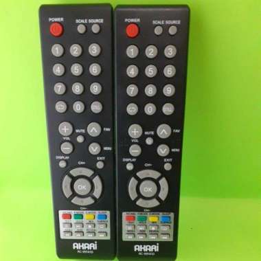 REMOTE TV AKARI ORIGINAL LED LCD TABUNG RC-9914ID