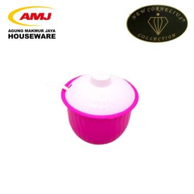 MANGKOK SAMBAL + TUTUP / TEMPAT SAMBAL ORCHID 472 DX CORNELIUS