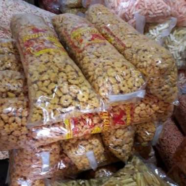 Snack Kembang ribut atau anting anting, 2 kg Camilan JADUL, Renyah