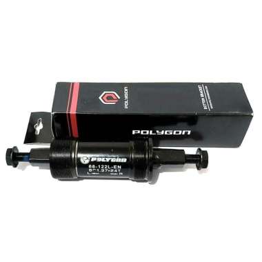 BB BOTTOM BRACKET KOTAK BEARING AS TENGAH SEPEDA POLYGON 122mm MTB