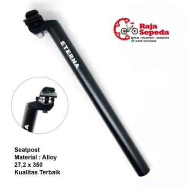 SEATPOST TIANG SADEL SEPEDA MTB / CTB / ROADBIKE / FIXIE 27.2 ETERNA